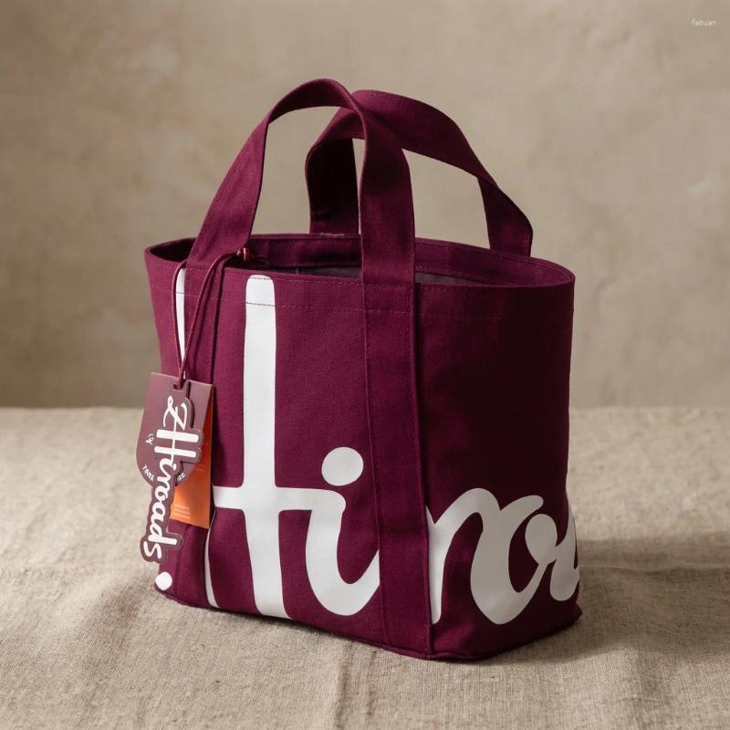 Shopping Bags ZHiroads Recycled Cotton Bucket Tote Bag Eco-Friendly Stylish Reusable Handbag For Travel Work School