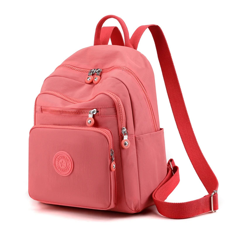 Mochila Feminina Mini Small Backpack for Teenage Girl Backpacks Bolsa Escolar Casual Nylon Waterproof Women Chest Bagpack 260605