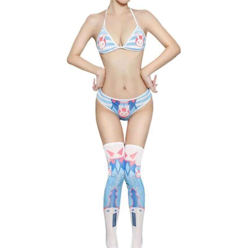 Cosplay bikini sexy per donna lingerie outfit Cosplay Mini micro costume da bagno Body costumi da bagno Anime giapponese Roleplay L
