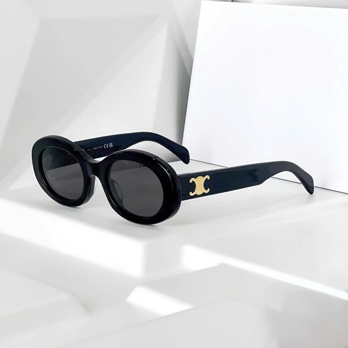 Designer Hommes Femmes Lunettes de soleil Mode Classique Lunettes Léopard Tête Composite Métal Sans Monture Cadre Optique Lunettes de Soleil 6108