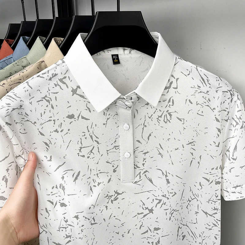 Mens Abstract Shirts Print Summer Casual Short Sleeve Shirts Breathable Moisture Wicking Lightweight Tops for Men M260612