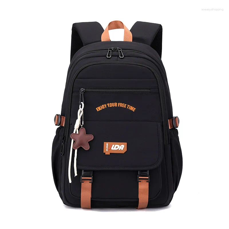 School Bags A Multi-layer Waterproof And Stylish Backpack Oxford Large-capacity Simple Commuter Out-of-town Student Backpacks
