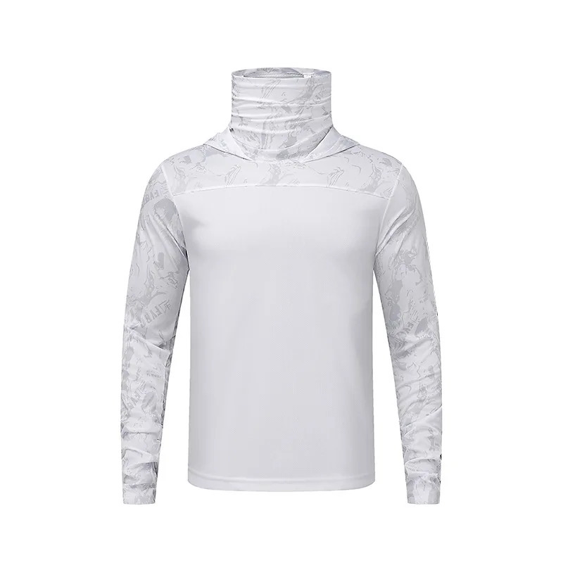 Summer Mens and Womens Sunscreen Fishing Clothes Loose big Size Thin Casual Quick Drying Ice Silk Camouflage Jacket 260612