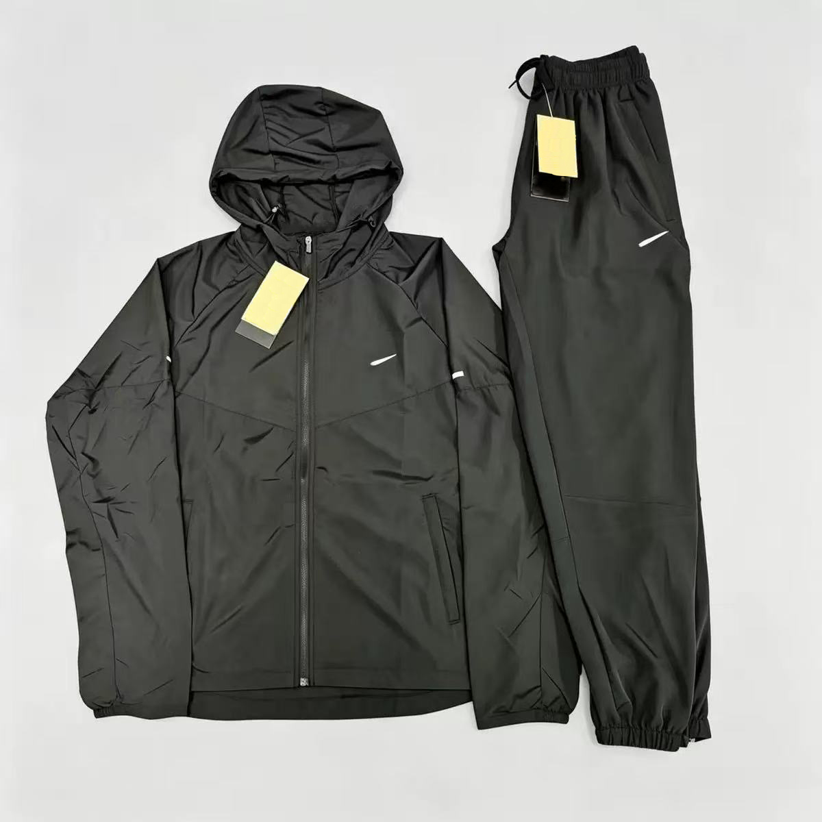 Men's Jacket Hoodie Windproof Quick Drying Sports Set Lightweight Gym Jogging Sports Running Jacket Jogging Hoodie Sunscreen Coat Men's Sp