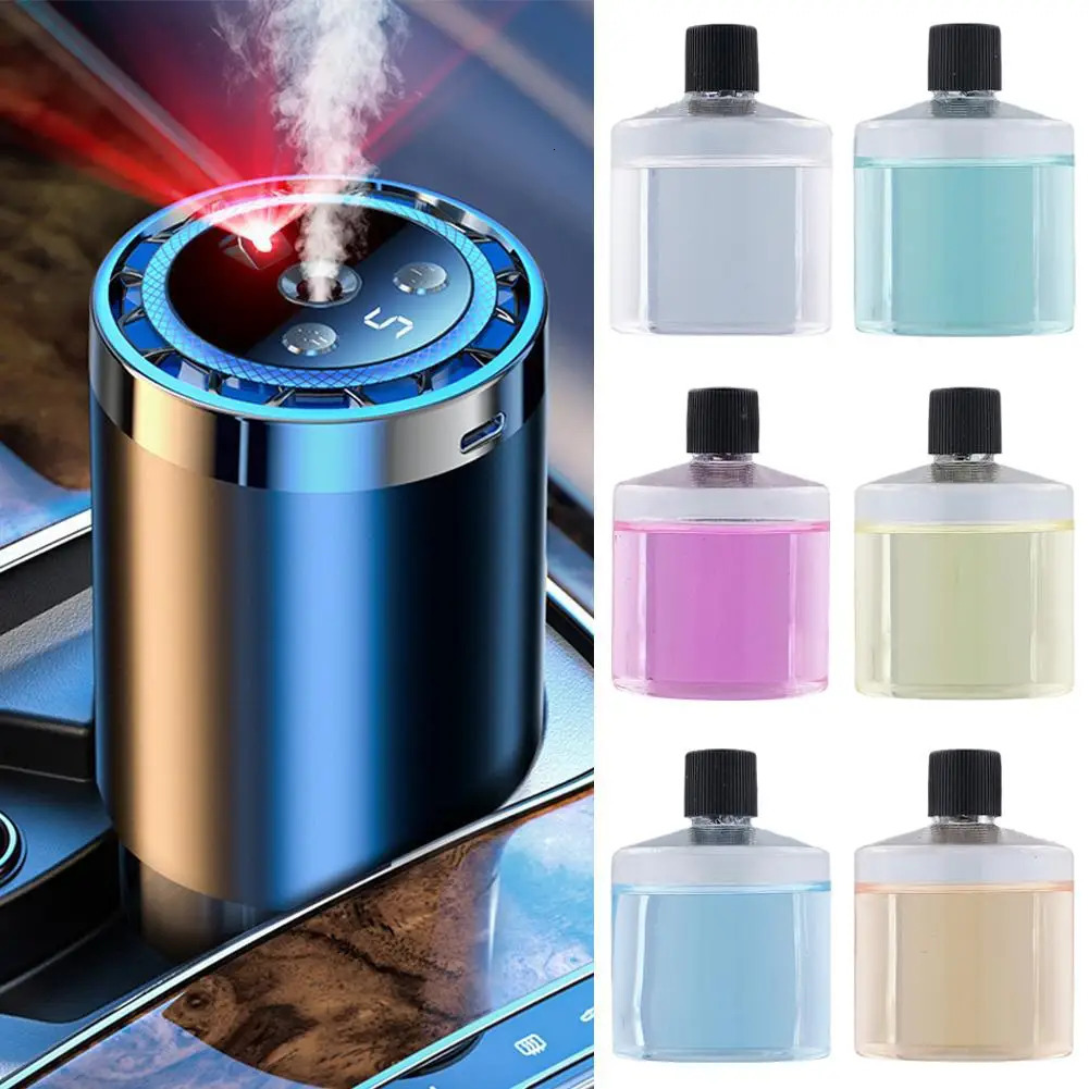 Car Air Freshener Aroma Machine Intelligent Fragrance Diffuser High-End Car Accessories for Interior odor Eliminator 260610