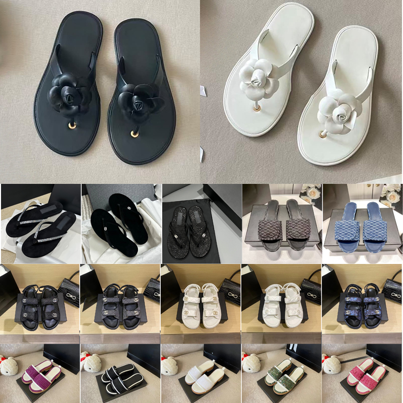 dad Slides Designer Sandals for Womens Mens Flat Slippers Slider flip flop girls Summer Fashion Shoes black white pink red blue 36-40