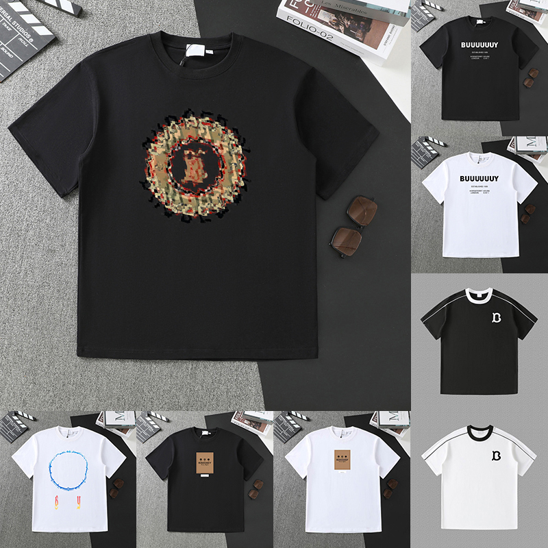 Minimalist style mens Luxury Designer tshirt Graphic Lettering bnrbelly t shirt crew neck Versatile tee for outdoor wear unisex men designer clothes