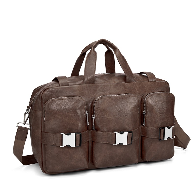 Design Luxury Men's Travel Bag Large Capacity Women Handbag Genuine Leather Unisex Shoulder Crossbody Bag Duffle Pack Bolso Handbags