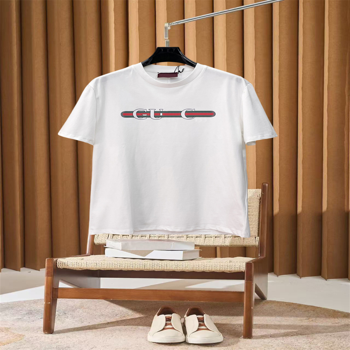 Spring new style hort-sleeved T shirt round neck cotton fabric women's and men's high-quality T-shirt Color black white Size s-2xl 6611w16