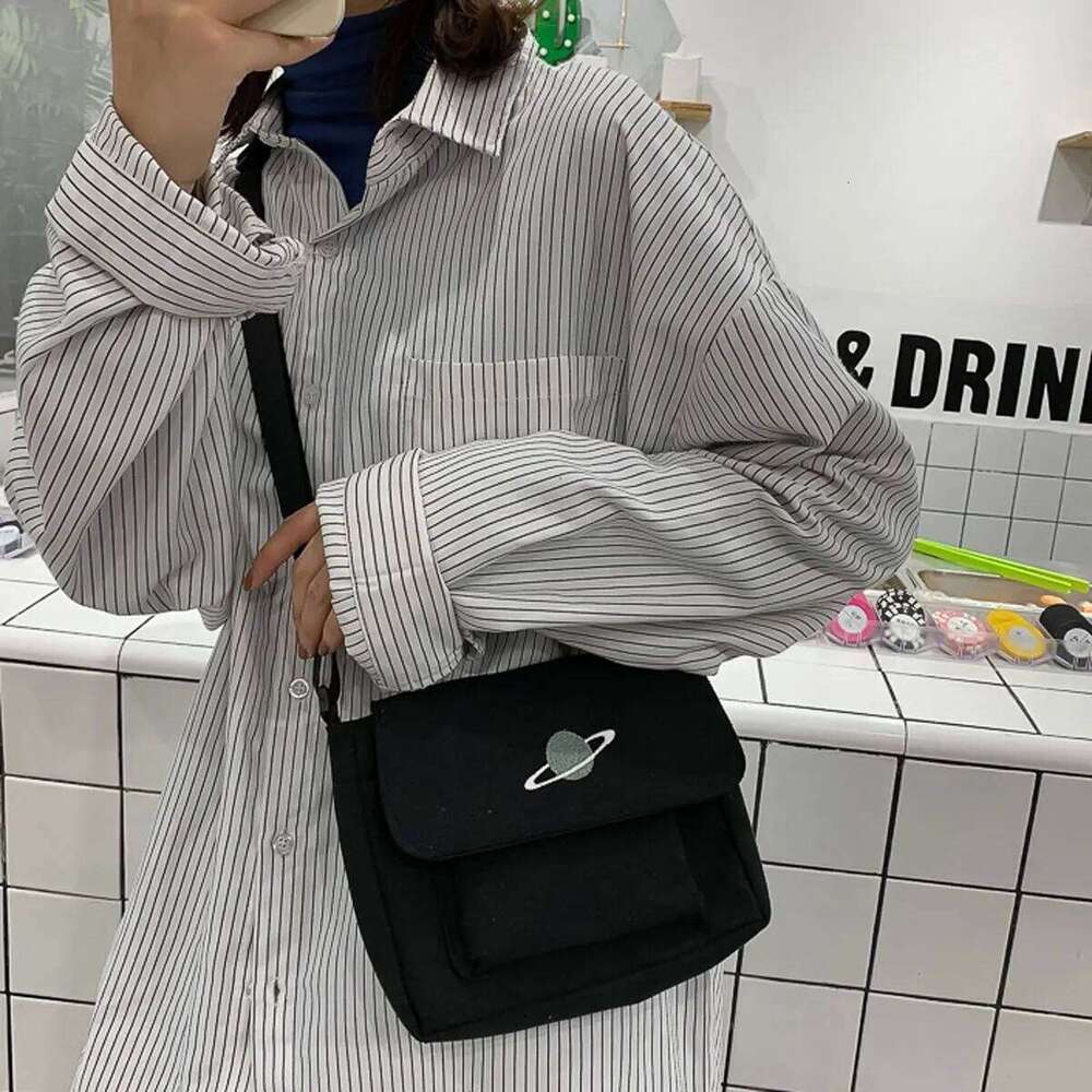 Culture harbor sail cloth single shoulder Korean version of the original Suefeng student girl crossbody bag