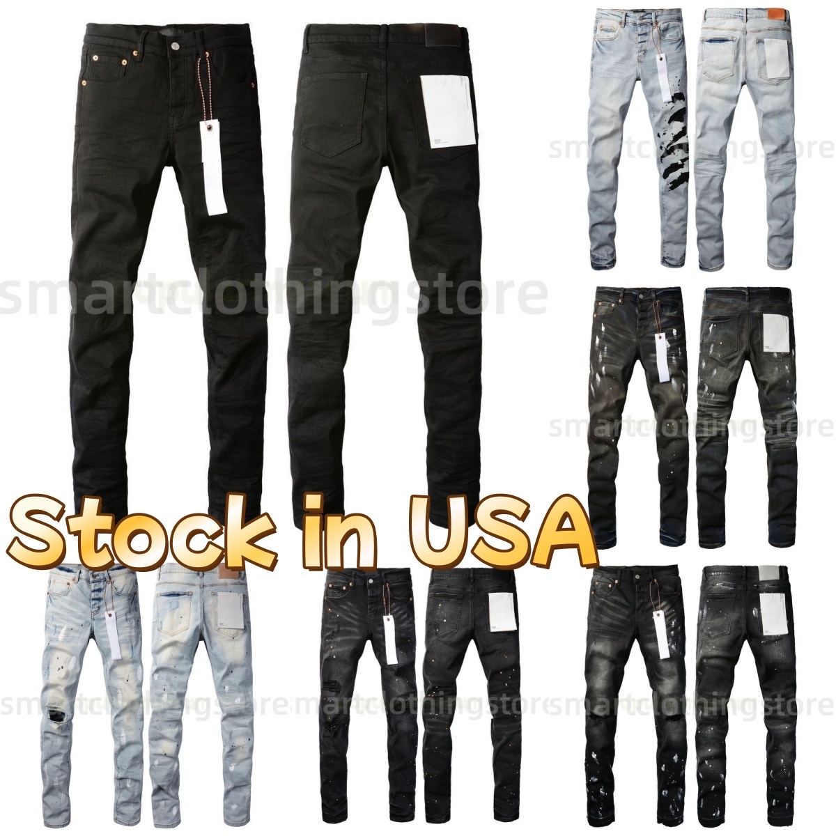 mens designer jeans skinny jeans men pencil pants hole cotton print hip hop black jeans streetwear white trousers fashion pants high quality slim fi