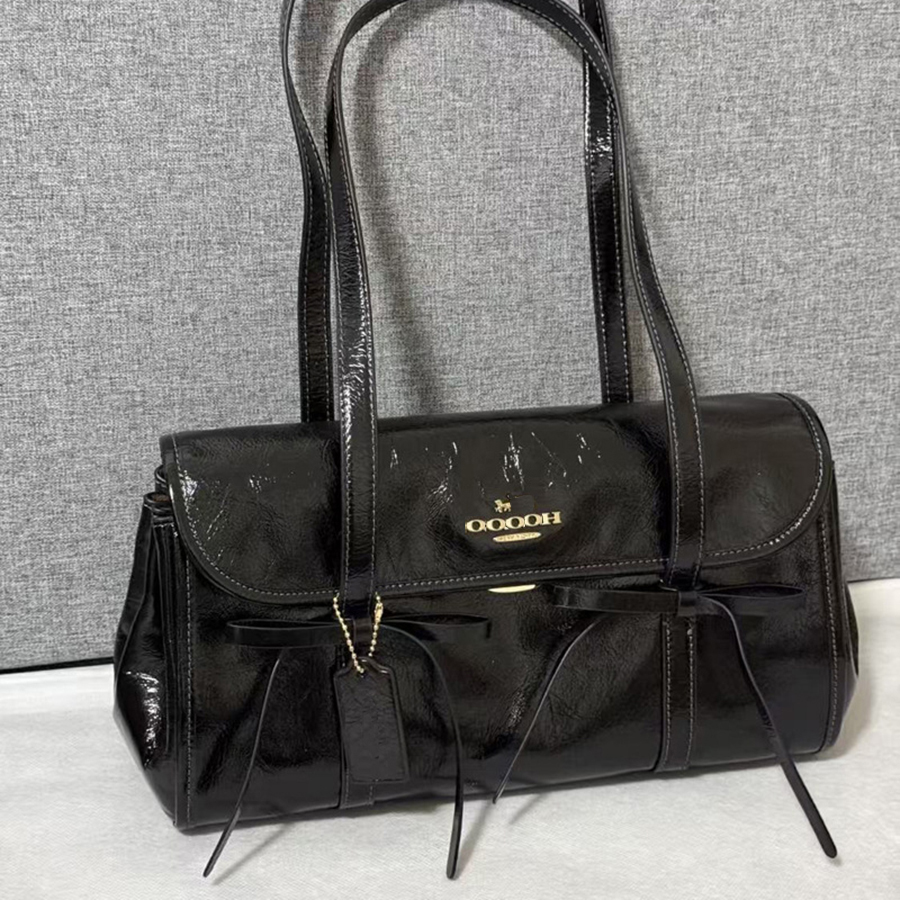 New Designer Bowling Tote Bags Unisex Classic Shoulder Underarm Bag Butterfly Knot Flip up Stick Women's Bag Elegant Business Handbag
