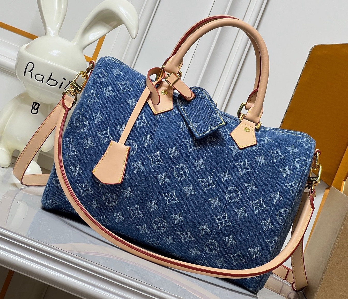 10A Luxury Designer bag Womens Denim Soft 30 Bag tote Bag crossbody bag Shoulder Bags wallets Purse Messenger Handbags totes backpack 30cm M13344 s1