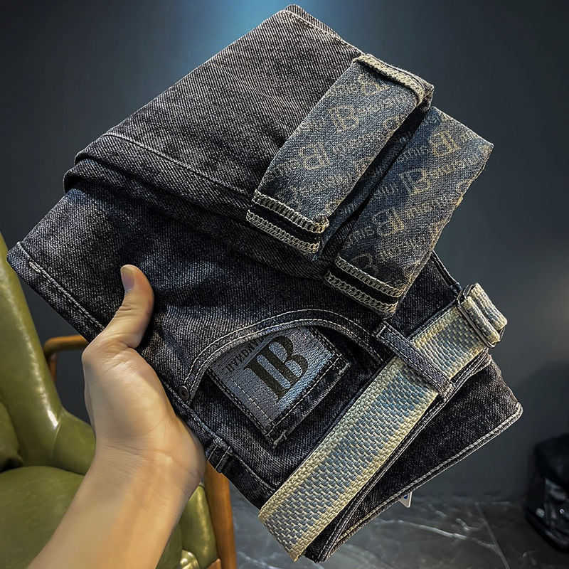 Designer Clothing 2026 Mens Jeans New Fashionable Brand Tight Multi-purpose Loose Pants Fashionable Casual Elastic Mens Clothing Q260612