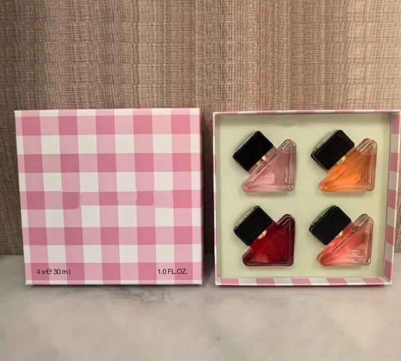 Elegant Women Perfume 30ml Set Virtual Flower Radical Essence Eau De Parfum 3pcs Gift Box Long Lasting Smell EDP Brand Woman Lady Girl Cologne Sp-image-1081443897