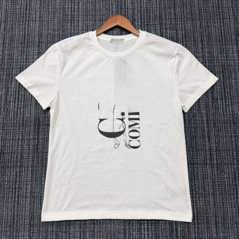 Compagniness Jackets Mens Designer Clothes Maillot De Bain Graphic Tshirt Conpany Short-sleeve Letter Print Series Round Neck Street Style American
