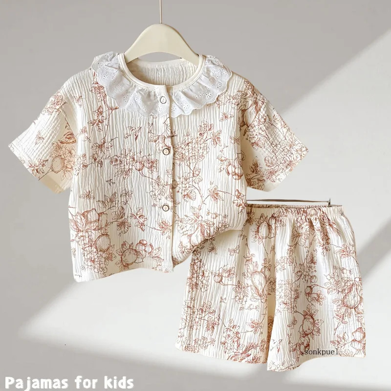 2pc Summer Baby Summer Clothes Solid Color Cotton-Linen Short Sleeve Boys Outfit Stylish Clothes Trendy Toddler Two-Piece Set 260611