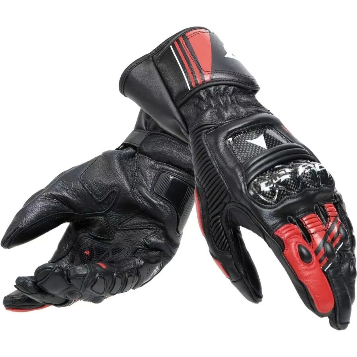 Mens Designer Motorcycle Motocross Dan DRUID 4 Geniune Leather Short Riding Touch Screen Gloves, Motorcycle Rider Gloves Free Ship 66