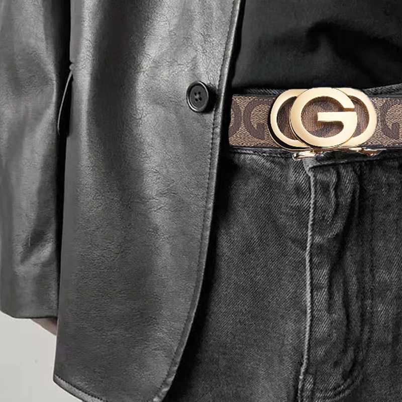 G Print Fashion Mens Business Belt Banquet High-End Atmosphere Mens BeltT260612
