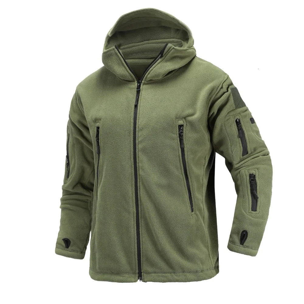 Hunting Hiking US Military Winter Thermal Fleece Tactical Jacket Outdoors Sports Hooded Coat Militar Outdoor Army Jackets S-2XL 260611