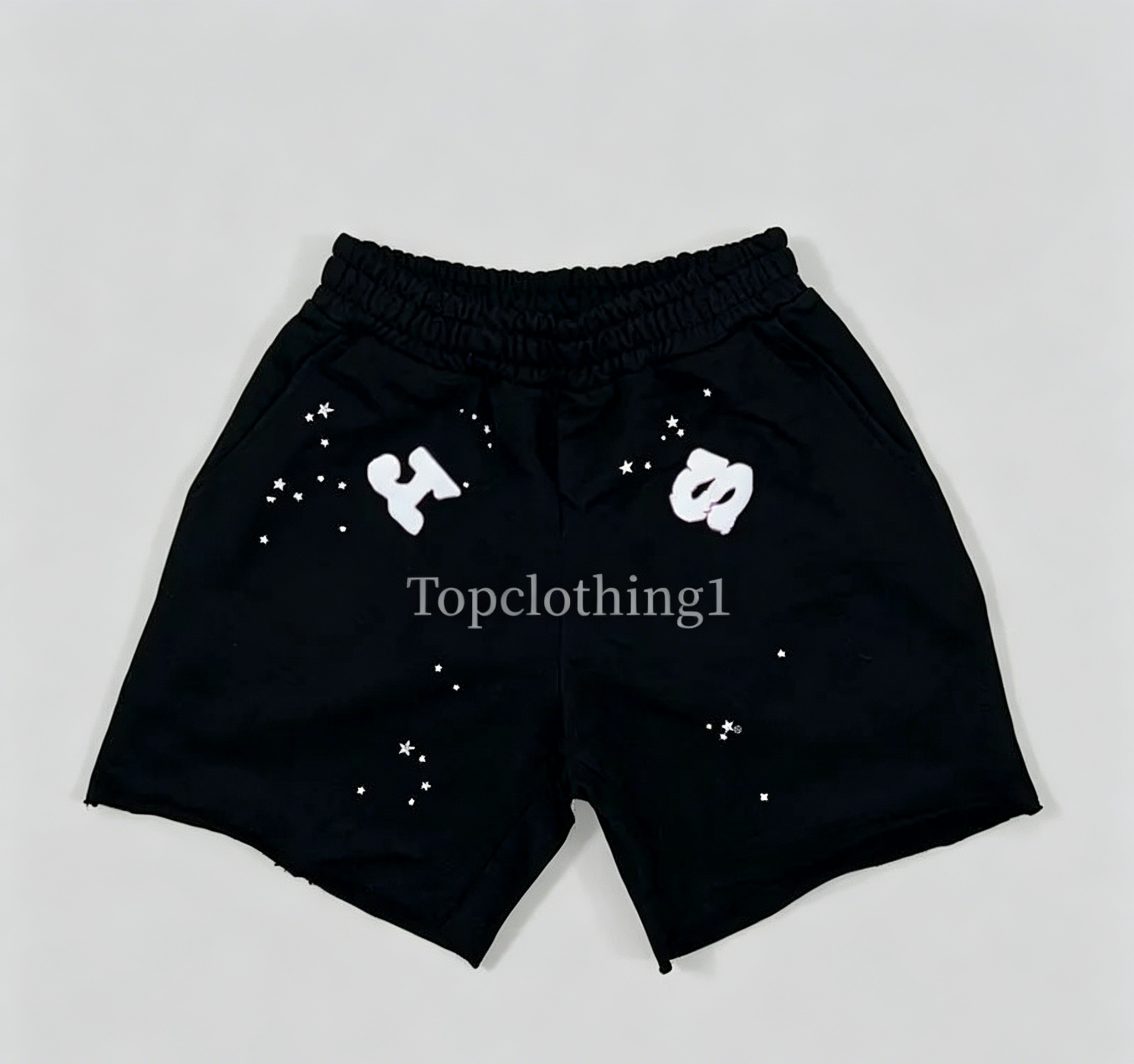 Men Classic Spider Print Sports Shorts High Quality Trendy Summer Casual Brand Shorts US Size S-X