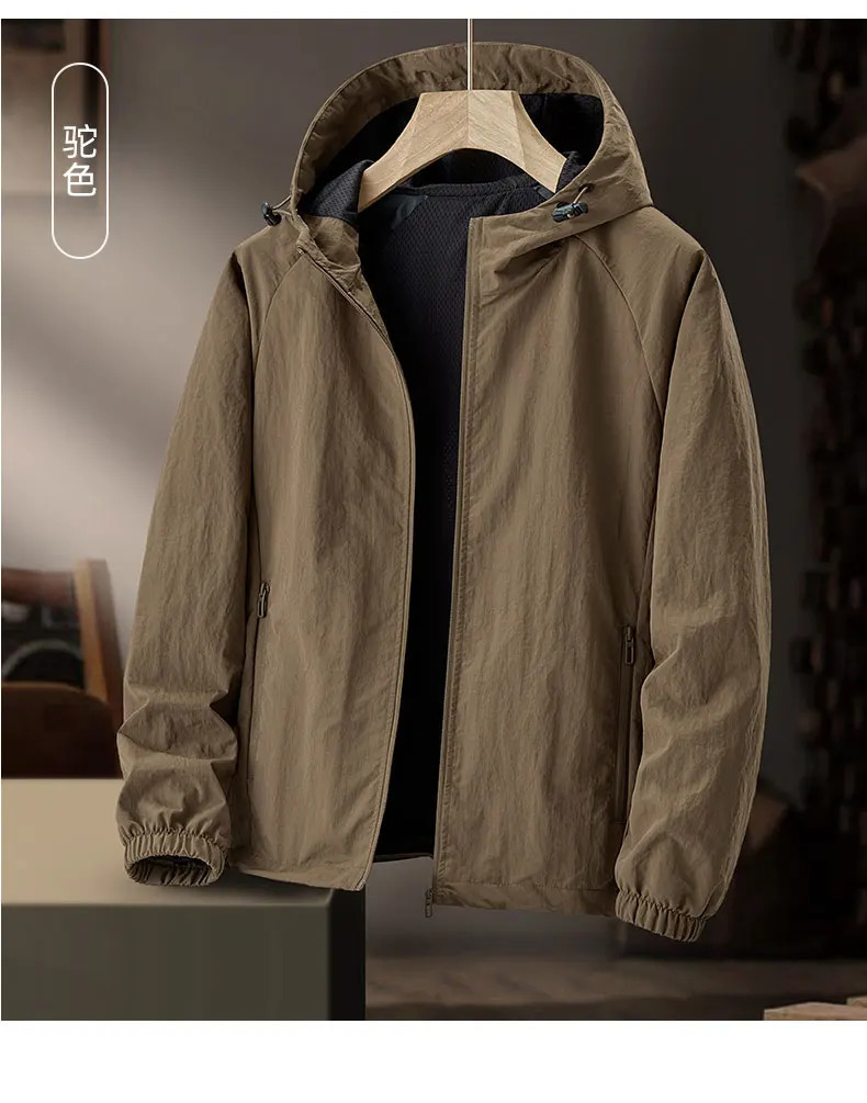 Loose Uv Jacket Spring Summer Camping Fashion Mens Sunscreen Clothing Outdoor Ice Silk Fishing Thin Section Skin Coat 260609BANJIA