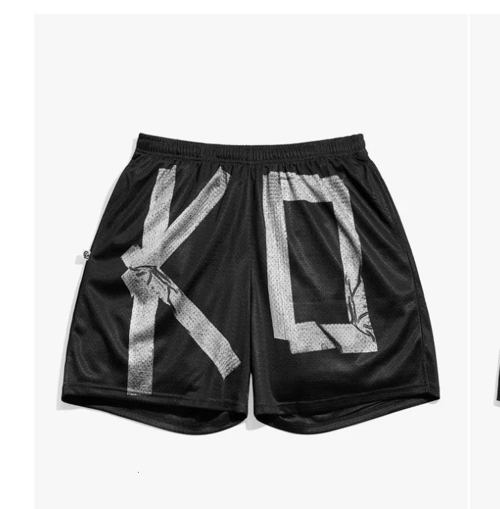 2026 Mens Kevin Owens KO Retro Mesh Shorts Y2K Oversized Quick Drying Suitable for Daily and Training Wear 260612
