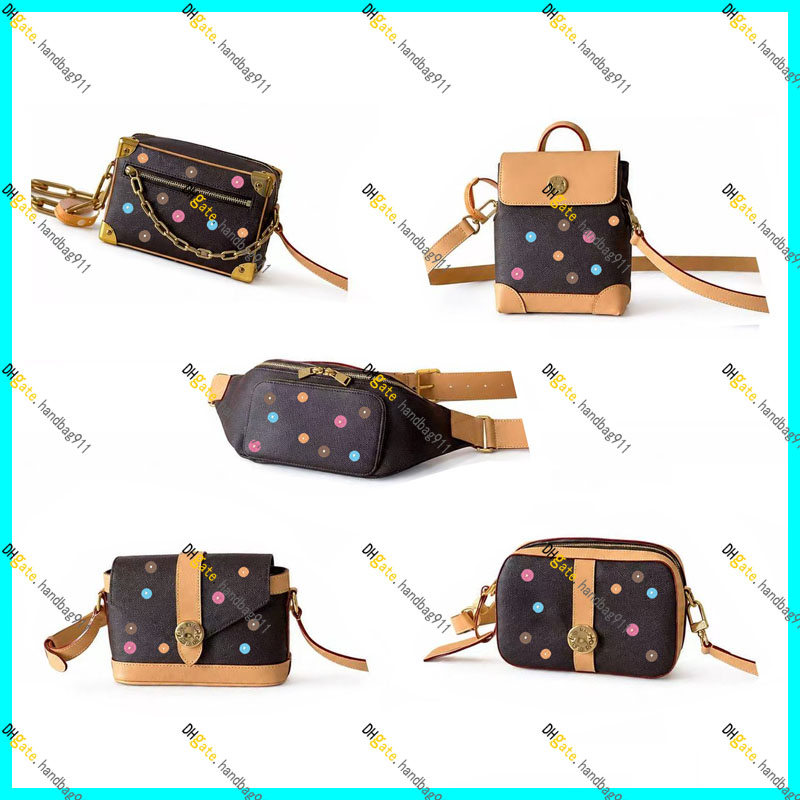 Designer Bag Women Shoulder Bag Luxury Envelope Messenger Bag Mini Soft Trunk Bag Rush Waist Bag Nano Steamer Backpack 10A Quality M83429 M25132 M24