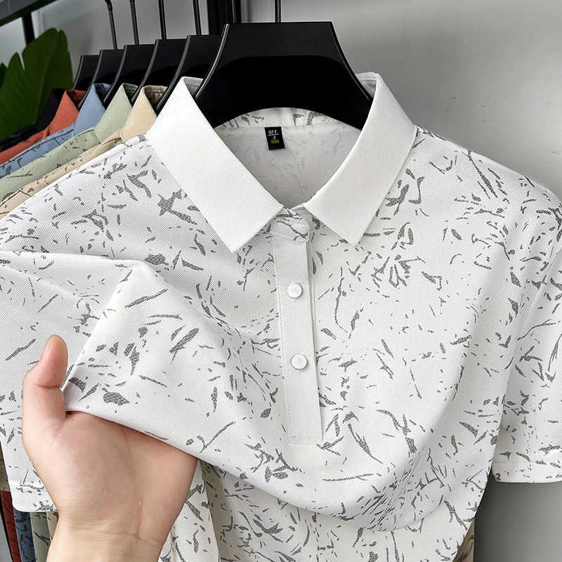 T Mens Basic Shirt With All Over Print Short Sleeve Tops Suitable For Work Travel And Weekend Leisure Time M260612