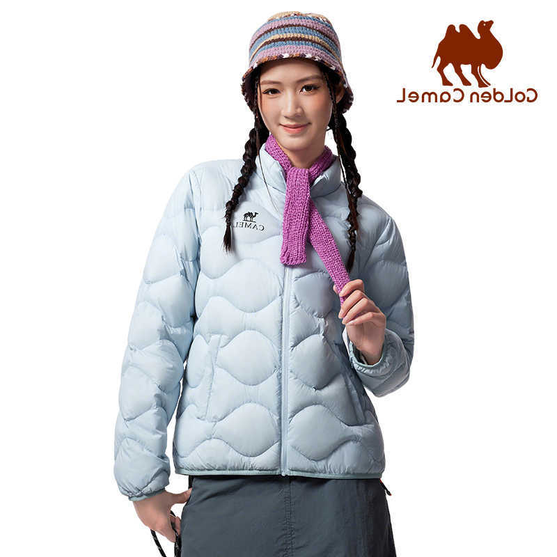 GOLDEN CAMEL Outdoor Down Jackets Mens and Womens Lightweight High-loft Warm Windproof Anti-static Jacket for Men Winter Coats Q260612