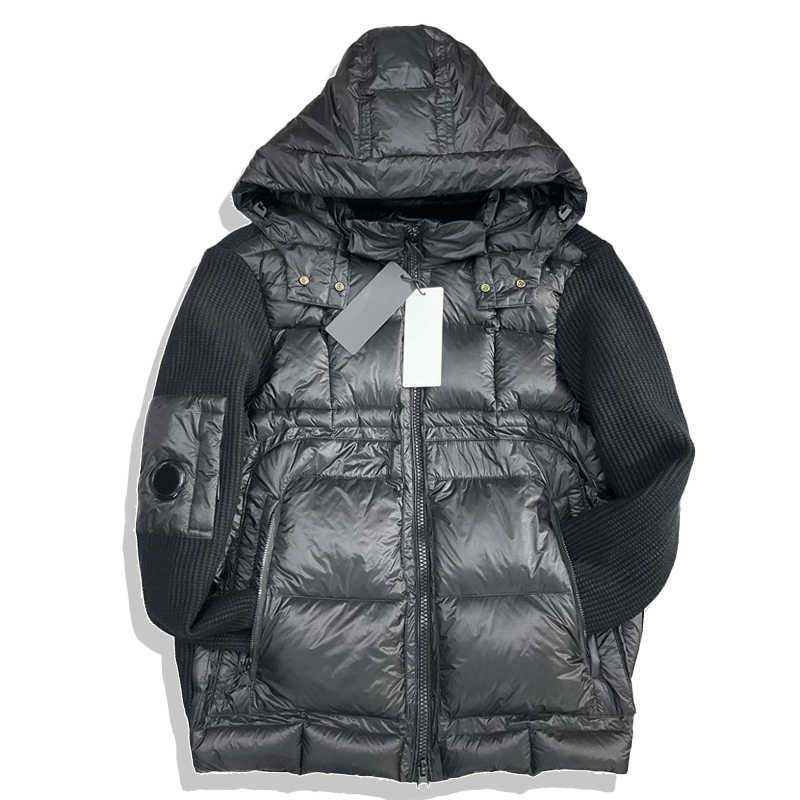 Mens Down Parkas Top quty mens brand Topstoney designer parka Binocular mirror hooded mens down jacket M-2XL Q260612