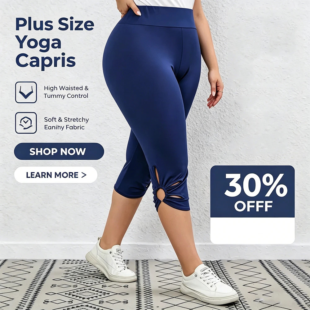 Womens plus Size Stretch Leggings Summer Elastic Waist Seamless Casual Pants Short Length Essential Leggins for Mujer 260605