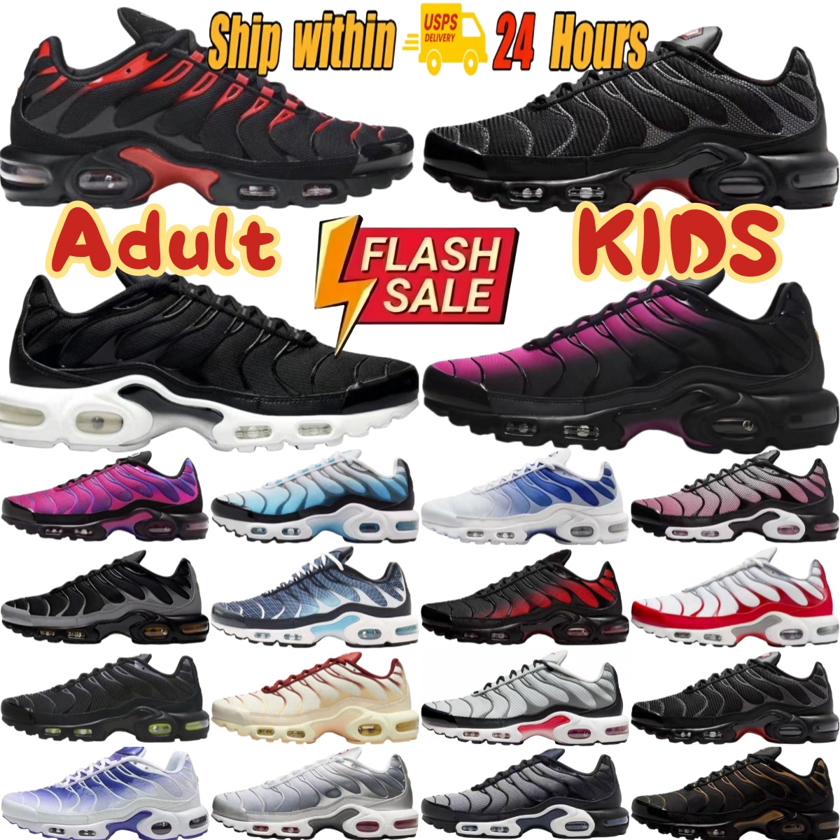 men women Designer TN plus casual shoes kids maxtn plus sneaker running shoes Darth Vader all black all white running shoes slow shock suitable for