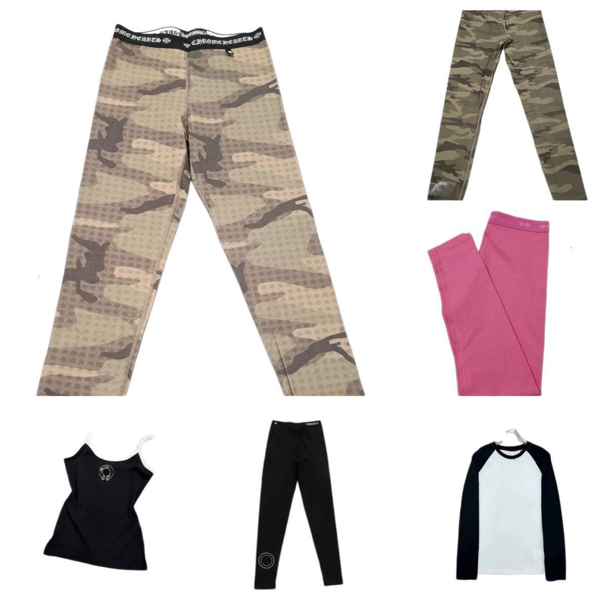 high quality chrome chrome leggings designer tight pants for men high quality chrome chrome shirt pure cotton luxuryuu leggings women chrome shirts