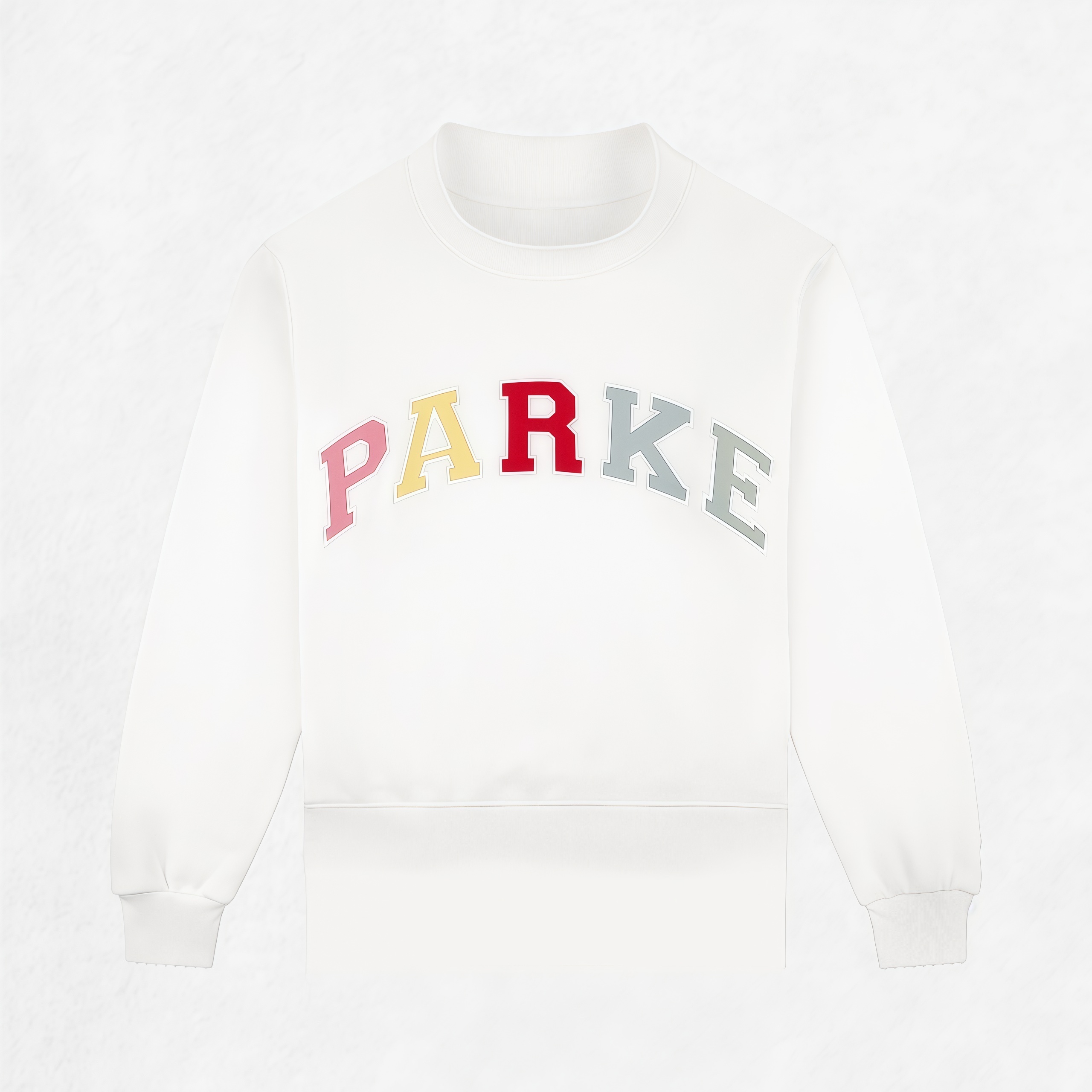 100% cotton sweatshirt Top Designer Cotton Casual Hoodie Sweater Women New Tide Letter Print Parkes Crewneck Hooded parke mockneck cb6