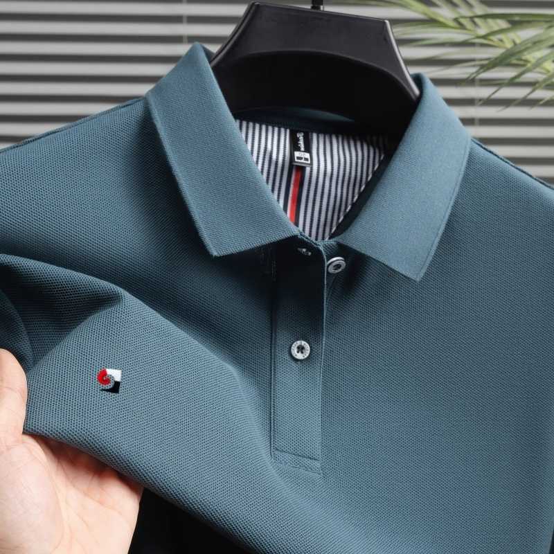 shirt 100 cotton high-quality short sleeve mens trend brand embroidered comfort breathable casual business T-shirt M260612