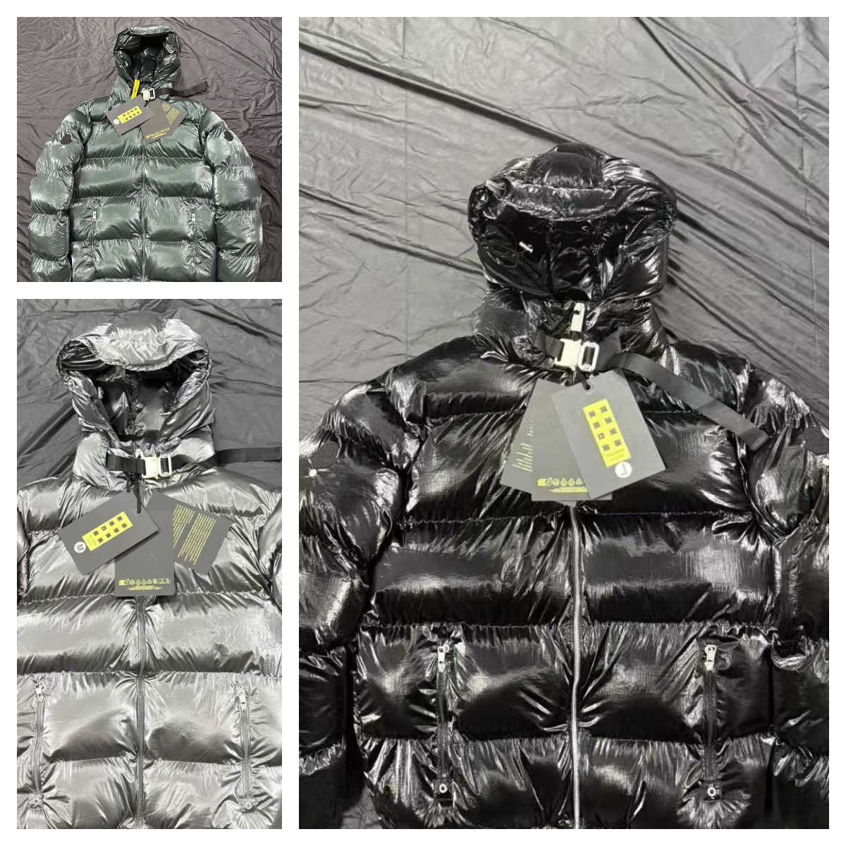 Winter Mens Designer Jacket ALYX Waterproof Windproof Puffer Insulated Down with Flce Lining Warm Outdoor Parka Coat for Fast Daily Commutes AB Q260