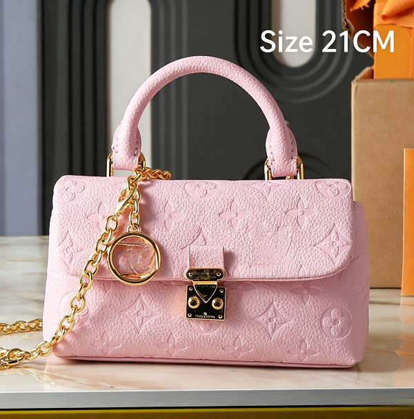 Madeleine Series Designer Bag Women Empreinte Leather Top Handle Purse Gold Lock Chain Shoulder Bag Fashion Crossbody 2026