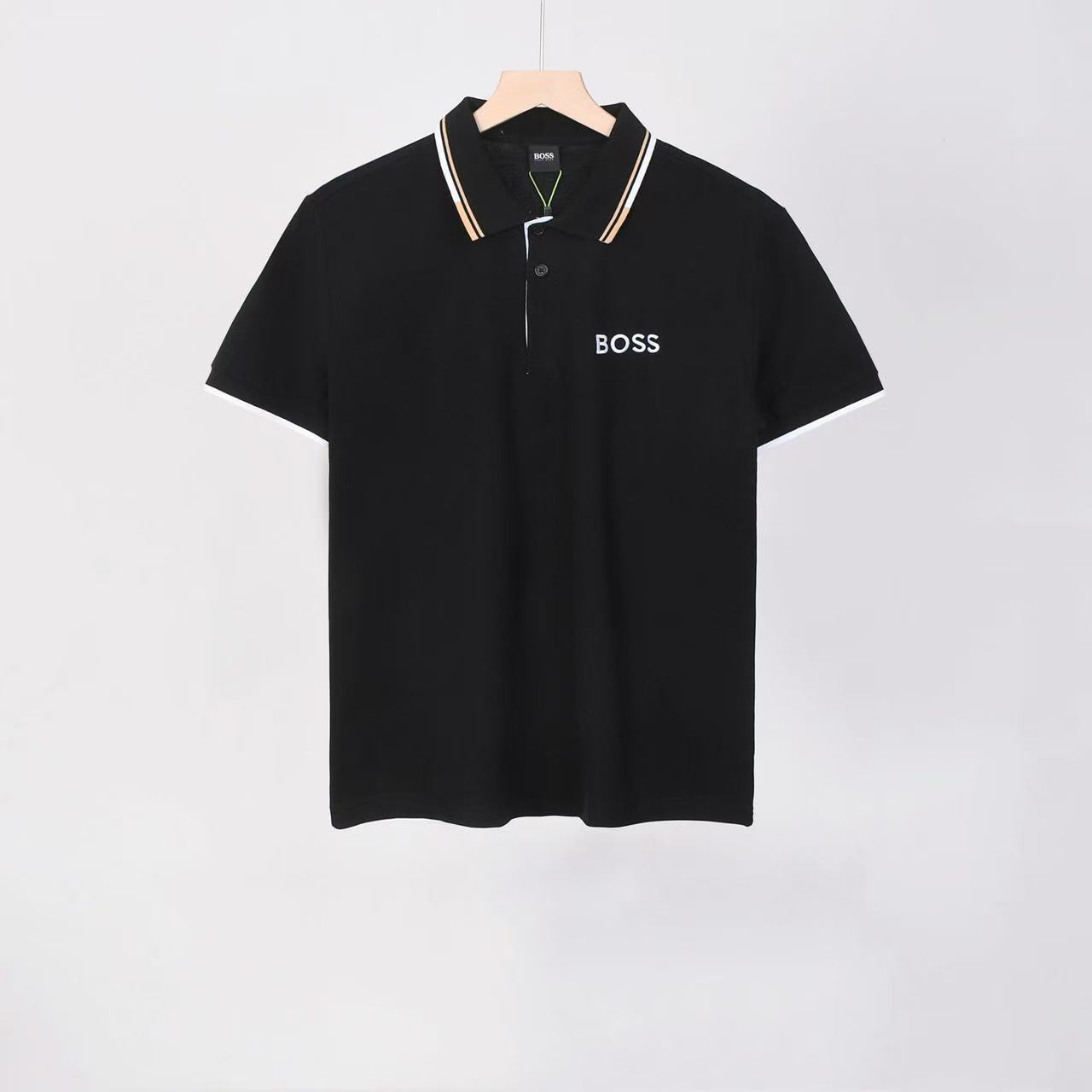 Summer Mens Polos t shirt Mens Tees designer camisa polo Luxury t shirts Fashion Womens Letter Pure Cotton T-shirt Printing Black White M-3XL Casual