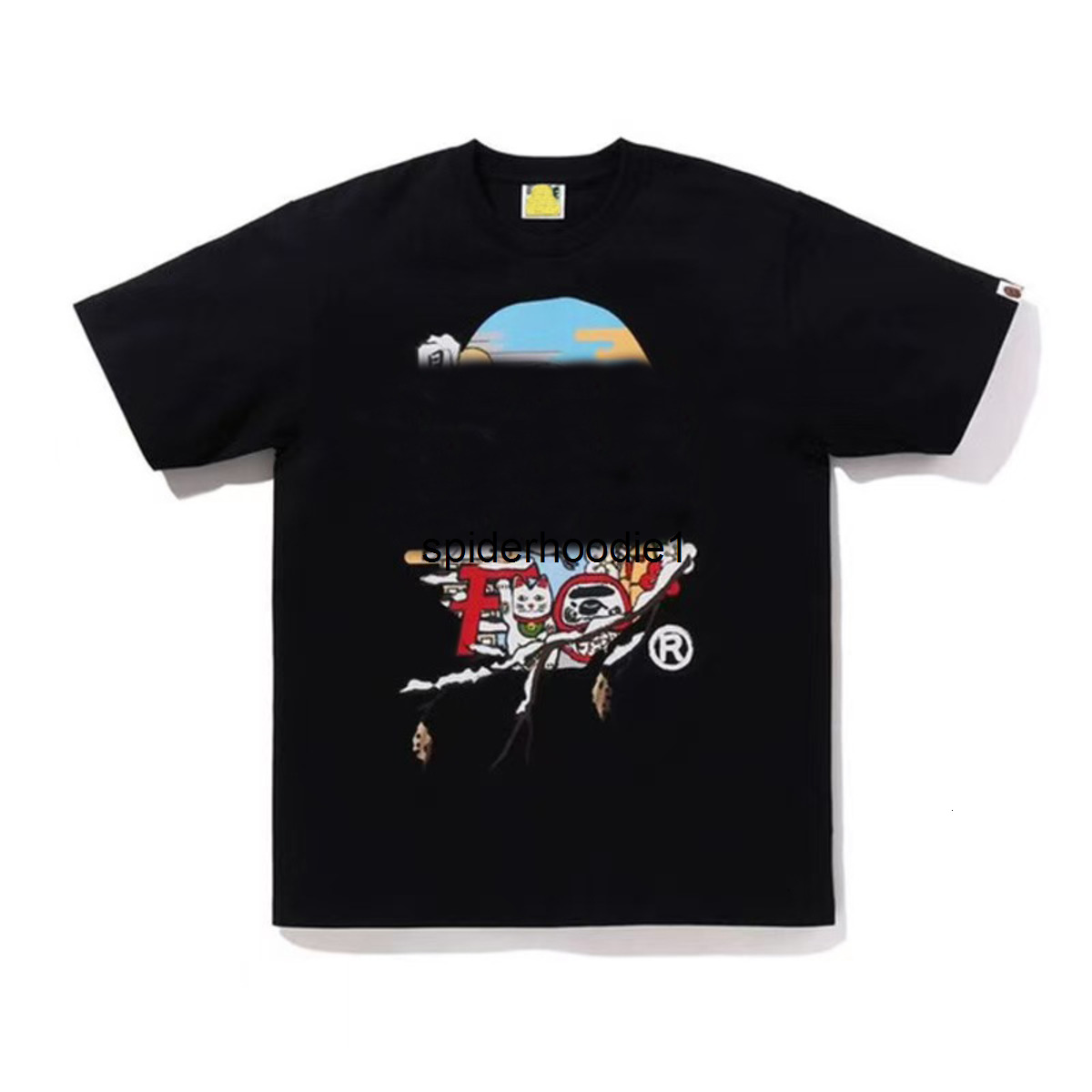 Designer bathe ape Shirt Fashion Brands Tshirt Mens Womens Summer Luxe Sport Football Short Cotton Black Sky Blue T Shirt Cute Letter Tee Sweatshirt