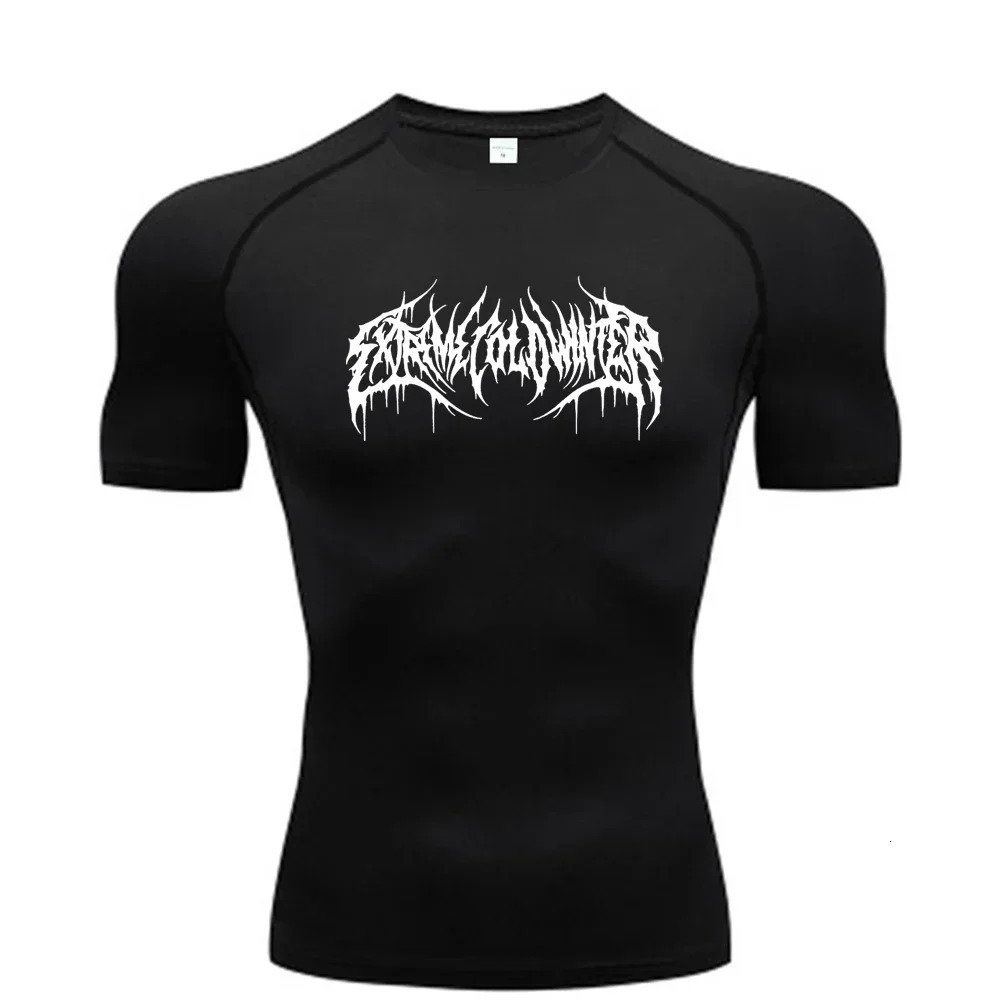 Clothing Fitness Summer Compression Sweatshirt Short Sleeve Mens Running Quick-Dry Top Gym Workout Bodybuilding T-Shirt S-3XL 260610