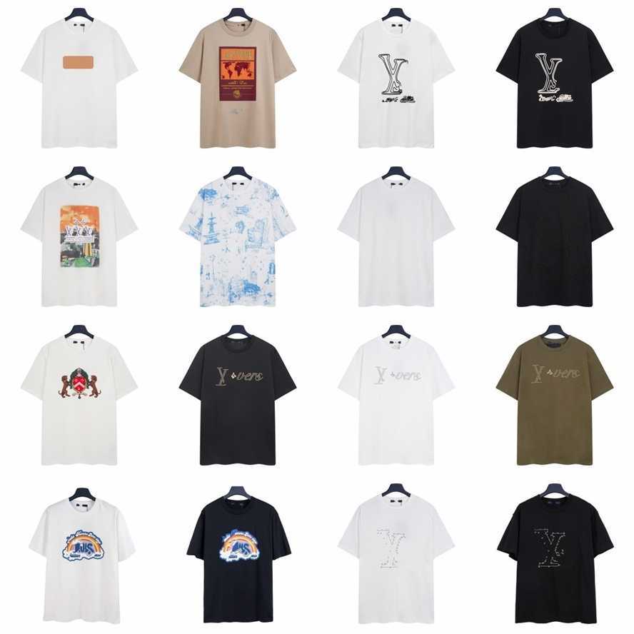 Correct Version Version Donkey Home Short Sleeve New Classic Letter Print Short Sleeve T-Shirt for Men and Women{category}{category}LWYV