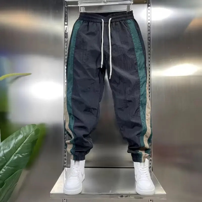 Running MEN FASHION Harajuku Mens Joggers Mens Sweatpants Straight Trousers Mens Summer Clothes Jogger Man Jogging Big Size 260612