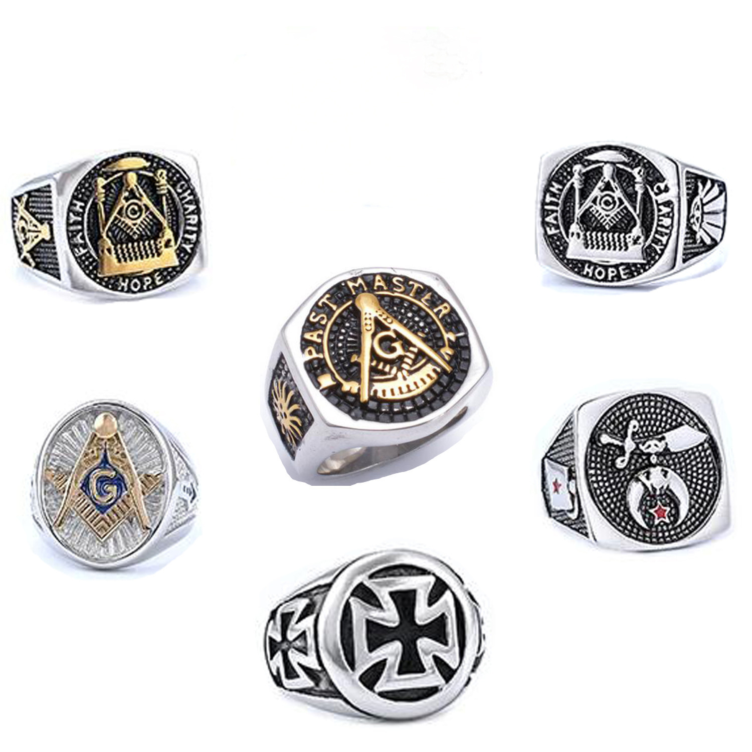 Free shipping new product, unisex, in-stock wholesale, style, simple ins-style, personalized trendy street style signet ring