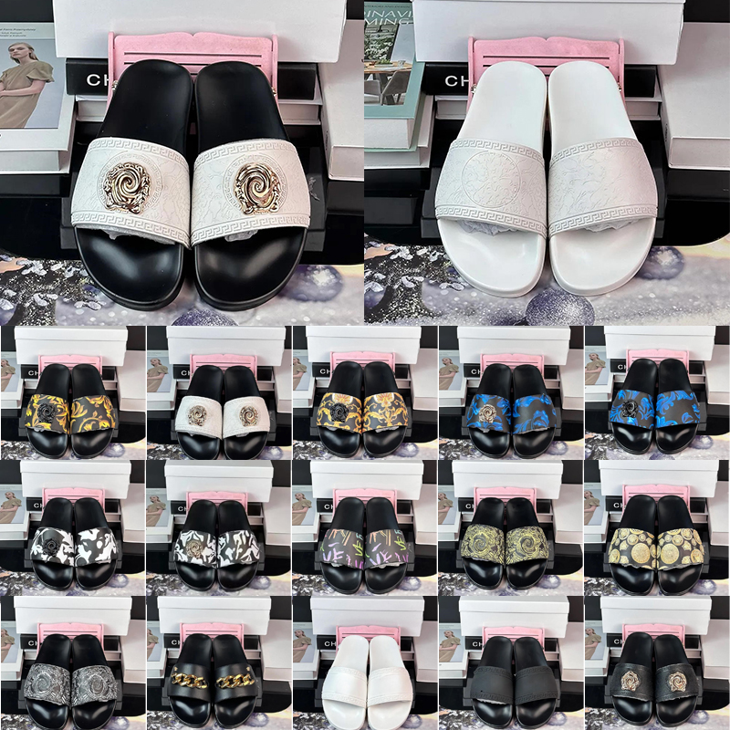 Free shipping Slippers Designer Slippers Free shipping Round headed small flower thick sole lightweight classic fashion simple versatile slippers fo