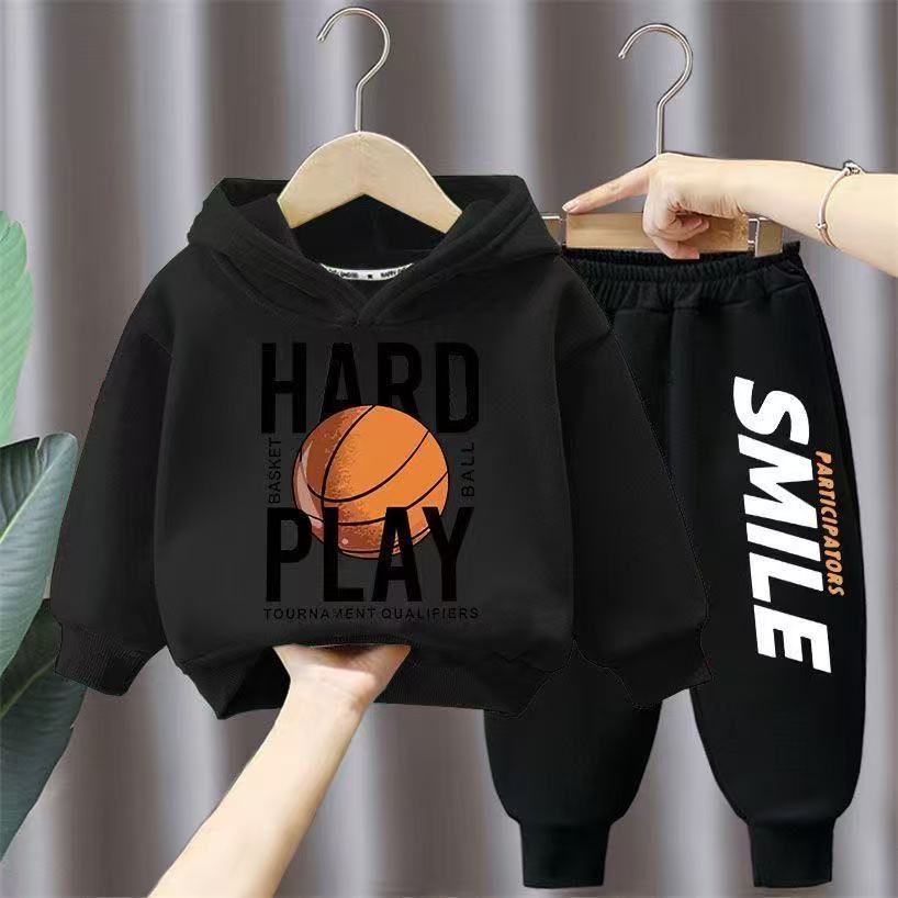 Spring Autumn Children Hooded Hoodies 3-12 Years Boys and Girls Long Sleeve Tops Kids Designer Clothes Size: 90-150 A05656265