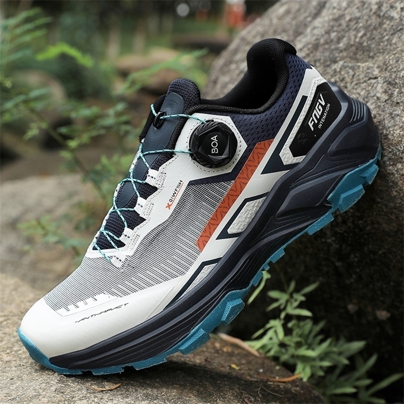 Mens Running Shoes Breathe Mesh Outdoor Off Road Hiking Shoes Cushioning Flat Soft Mesh Walking Shoes for Man 260612