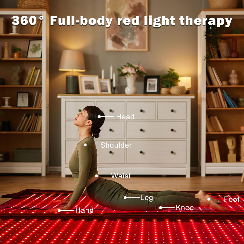 180*60cm Leds Physical Therapy Equipment Deeping Healing Infrared Sauna Red Light Therapy Bed