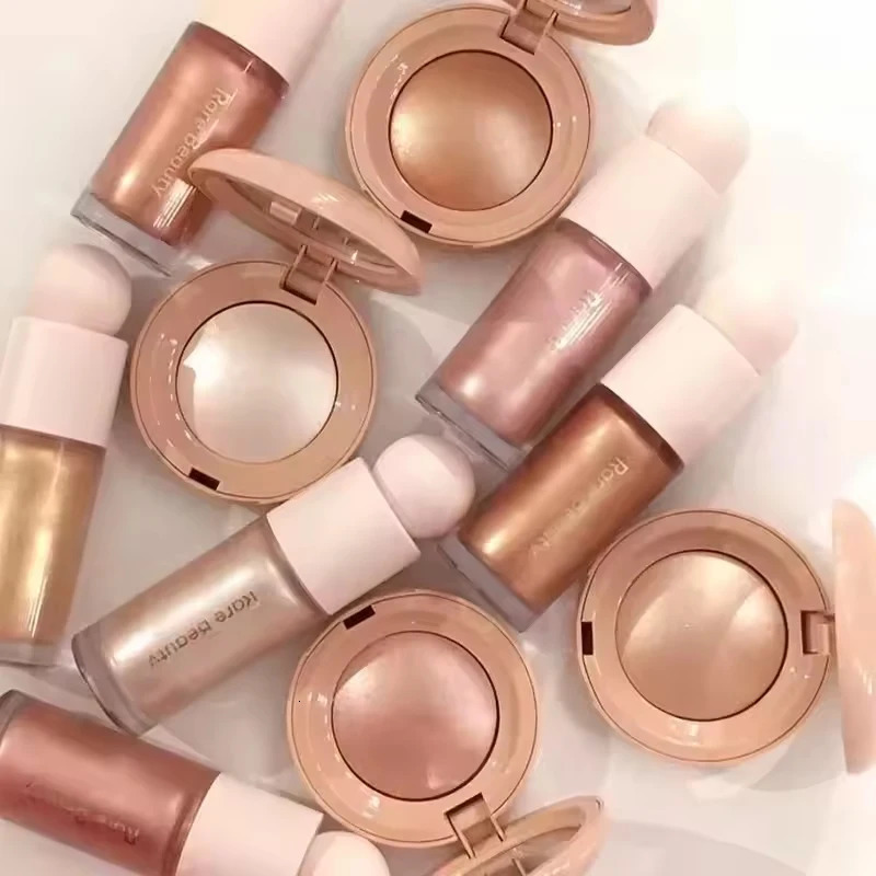 Rare Beauty Light Silky Touch Highlighter Soft Pinch Liquid Blusher Positive Lqiuid Luminizer Lasting Oil Control Makeup 260613