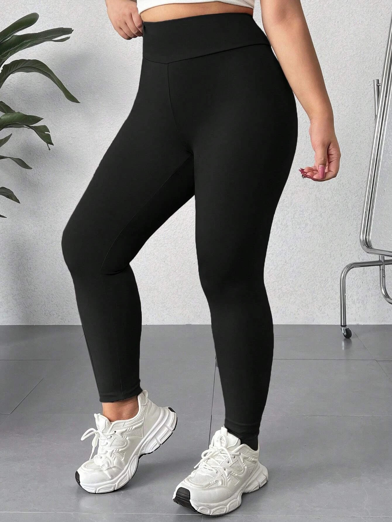 Plus Size Fat Extra Large Size selling Fleece Tight and Warm Pants Winter Lamb Fleece Thick Elastic Bottom Pants for Women 260612